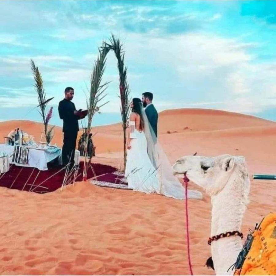 Erg Chebbi Camel Trek Camp 호텔 메르주가 외부 사진