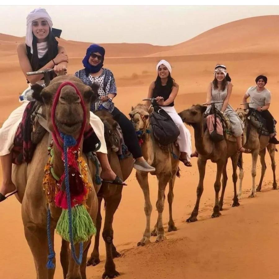 Erg Chebbi Camel Trek Camp 호텔 메르주가 외부 사진