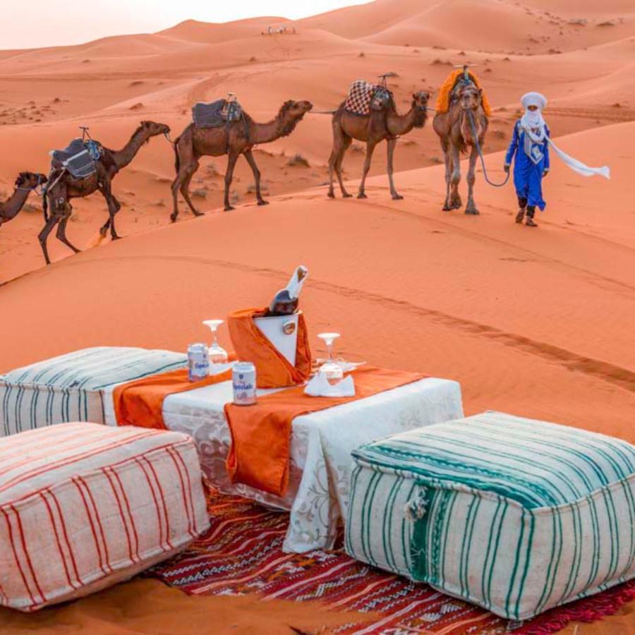 Erg Chebbi Camel Trek Camp 호텔 메르주가 외부 사진